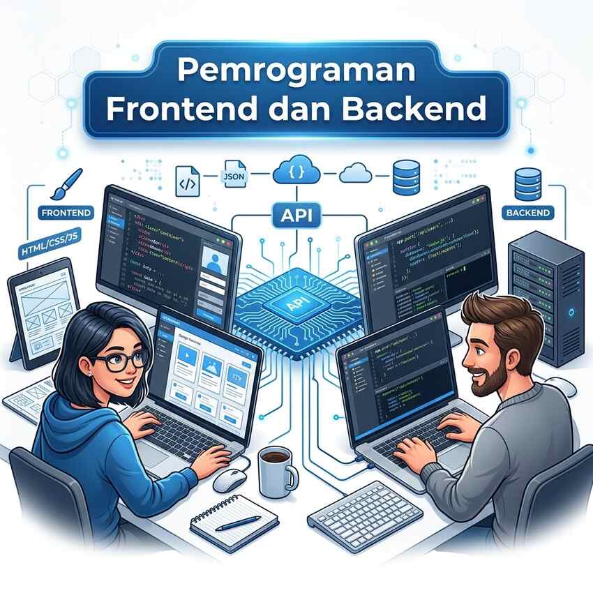 Pemrograman Frontend dan Backend: Panduan Praktis untuk Aplikasi Web Modern