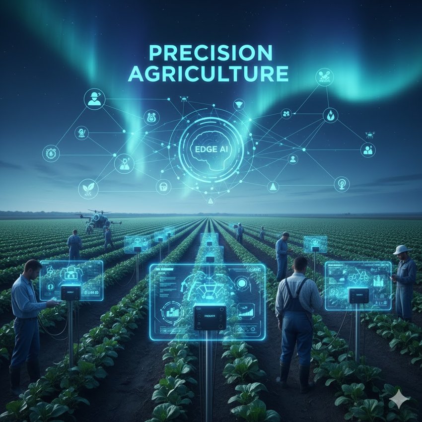 Edge AI untuk Pertanian Presisi: Mengoptimalkan Hasil Tanaman Sisi Ladang