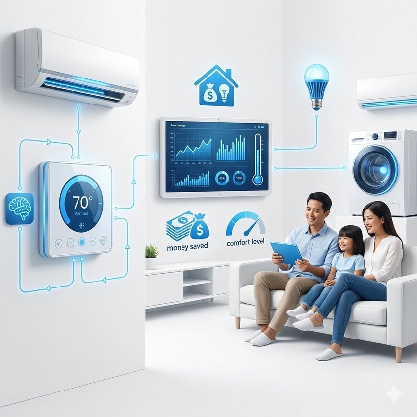 AI untuk Optimasi Konsumsi Energi Rumah Tangga: Hemat Biaya Tanpa Mengorbankan Kenyamanan