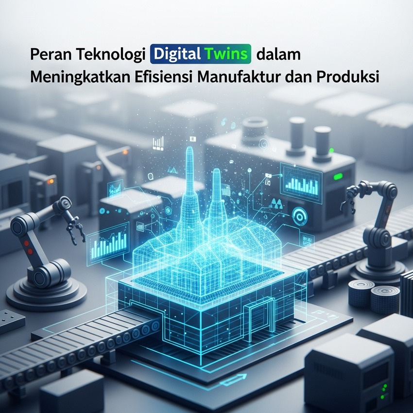 Peran Teknologi Digital Twins dalam Meningkatkan Efisiensi Manufaktur dan Produksi