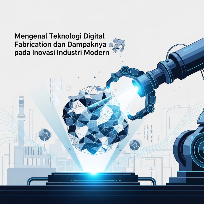Mengenal Teknologi Digital Fabrication dan Dampaknya pada Inovasi Industri Modern