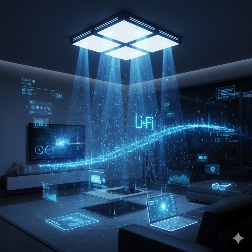 Evolusi Teknologi Li-Fi: Koneksi Internet Berbasis Cahaya yang Siap Mengubah Komunikasi Nirkabel