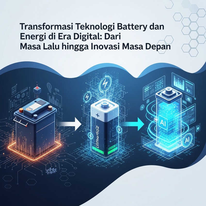 Transformasi Teknologi Battery dan Energi di Era Digital: Dari Masa Lalu hingga Inovasi Masa Depan