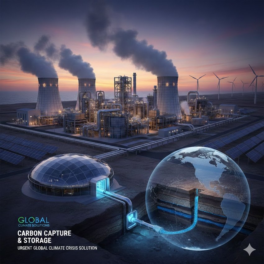 Teknologi Carbon Capture and Storage (CCS): Solusi Mendesak untuk Mengatasi Krisis Iklim Global