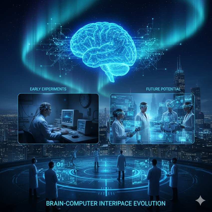 Perkembangan Teknologi Antarmuka Otak-Komputer: Dari Eksperimen Awal hingga Potensi Masa Depan