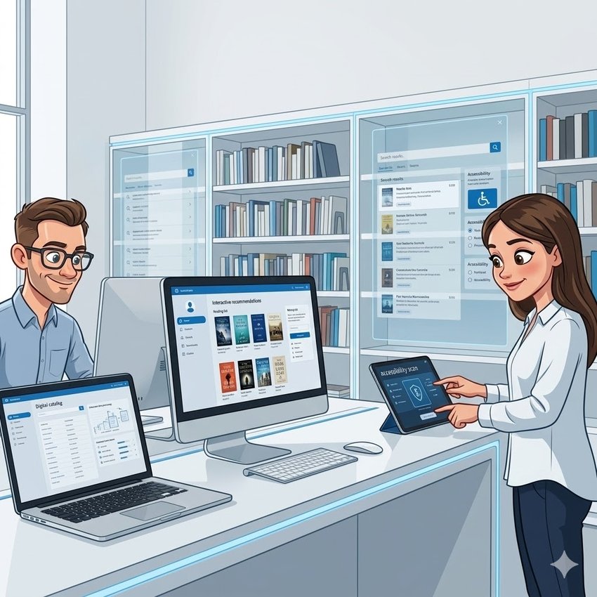 AI untuk Optimasi Perpustakaan Digital: Katalog Otomatis, Rekomendasi Personal, dan Aksesibilitas