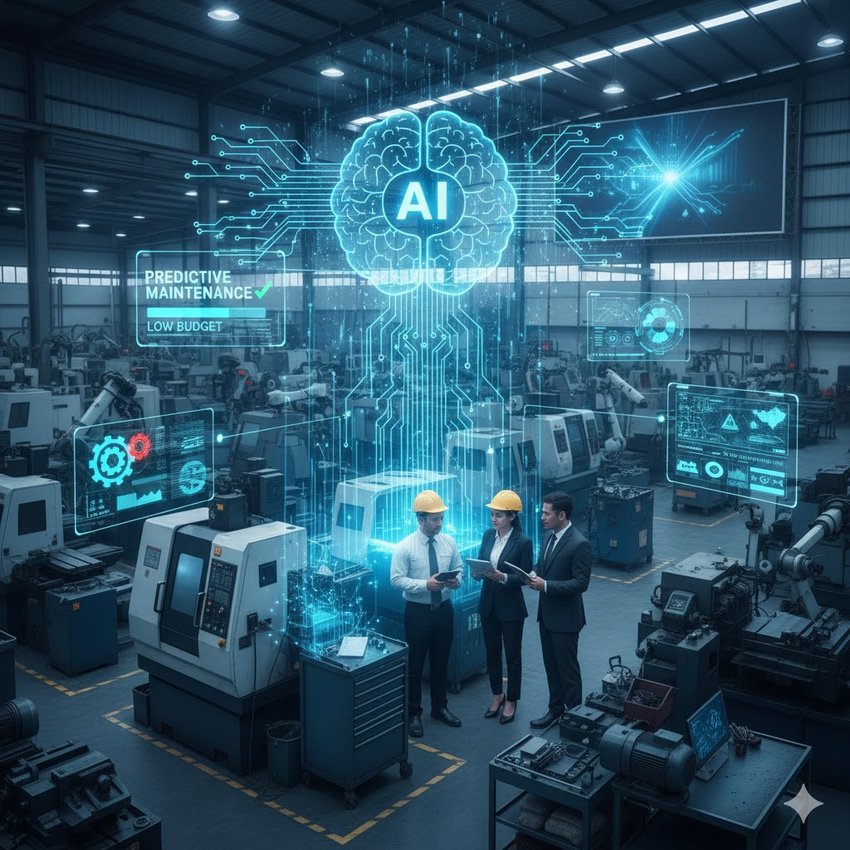 AI Predictive Maintenance untuk UMKM Industri: Optimalkan Perawatan Mesin dengan Anggaran Terbatas