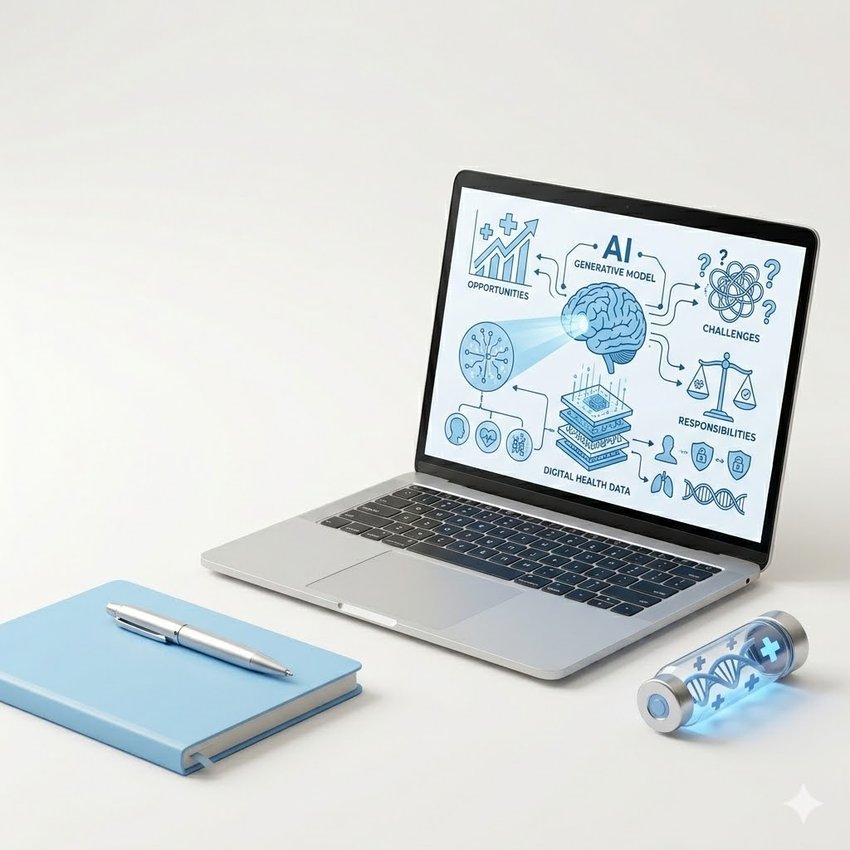 AI Generatif untuk Analisis Data Kesehatan Digital: Peluang, Tantangan, dan Tanggung Jawab