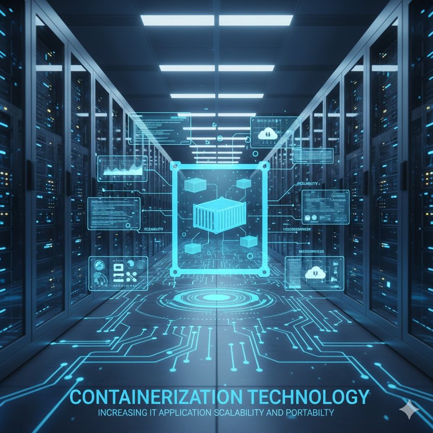 Pemanfaatan Teknologi Containerization untuk Meningkatkan Skalabilitas dan Portabilitas Aplikasi TI